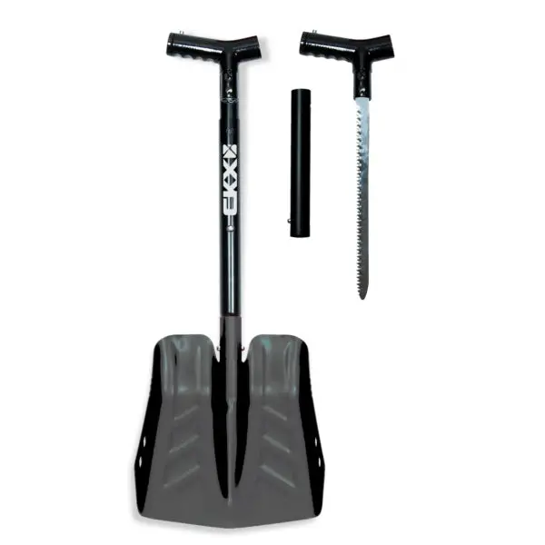Ckx Snowmobile Rescue Aluminum Shovel And Saw Black Part # 515 1