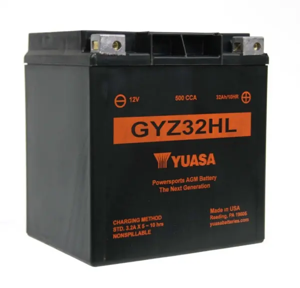 Yuasa Battery Maintenance Free Agm High Performance Gyz32hl Part# Yua 1