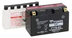 Yuasa Battery Maintenance Free Agm Yt7b-Bs Part# Yuam62t7b 1