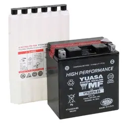 Yuasa Battery Maintenance Free Agm High Performance Ytx20ch-Bs Part# 1