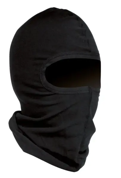 Ckx 100% Polyester Balaclava Short Black One Size 1