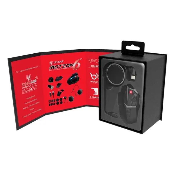 Uclear Motion 6 Bluetooth Helmet Audio System 1