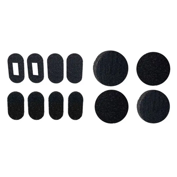 Uclear Velcro Mounting Kit Universal Helmet Speaker Part# 111039# 1
