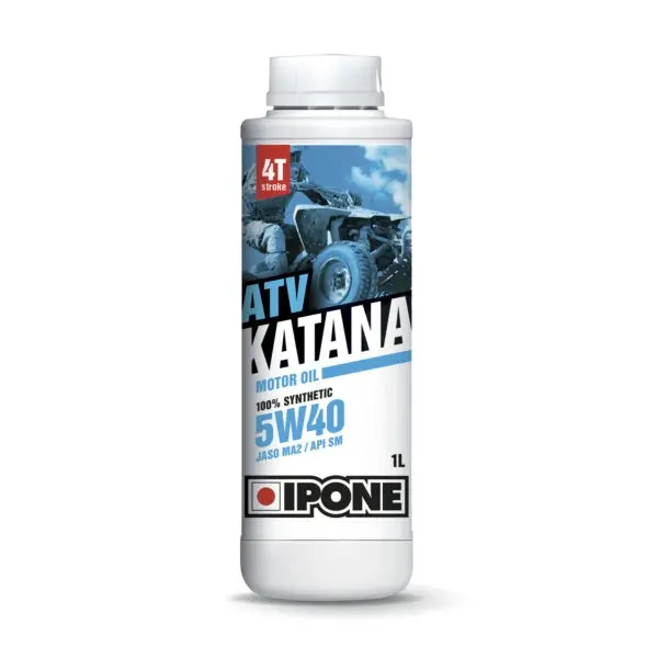 Ipone Katana Atv Motor Oil Full-Synthetic Lubricant 4-Stroke 5W40 1