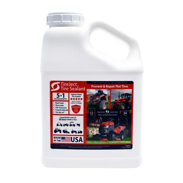 Tireject Tire Sealant, Refill 1 Gallon Liquid Part# 634392549856 1