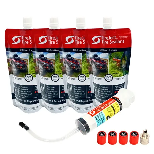 Tireject Tire Protection Kit Liquid Part# 759195977313 1