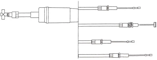 Kimpex Throttle Cable Fits Polaris Part# 7080543 1