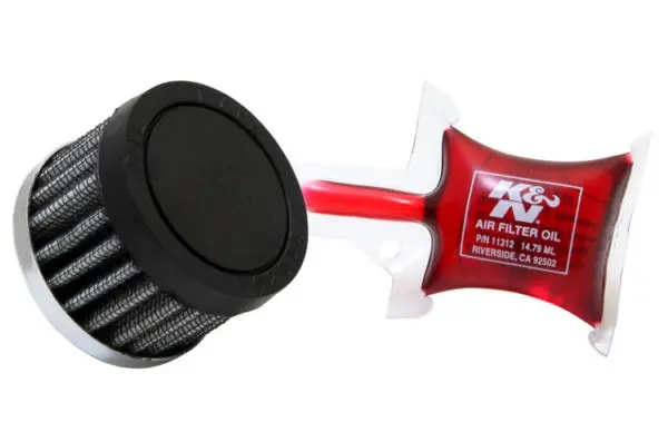 K&N Steel Base Crankcase Vent Filter 1/2 In. Black 62-1010 1