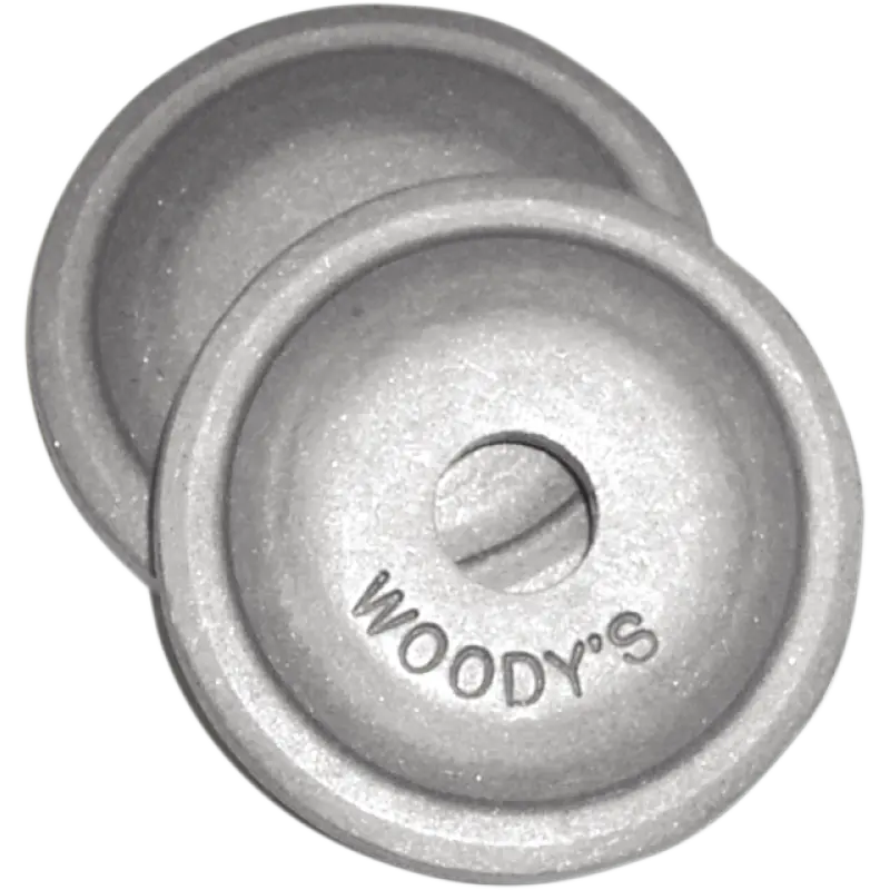 Woodys Round Digger Aluminum Support Plates Natural Color Awa-3775 1