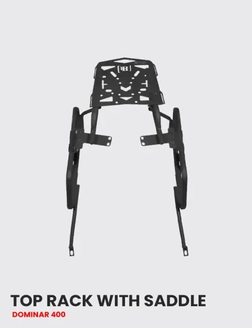 Hitech Dominar 400/250 Saddle Stay +Top Rack - Sb 572 / Ht Exhaust 1