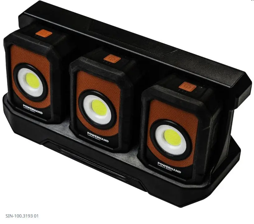 Sin-100.3193 Powerhand 3 Modular Work Light System 1