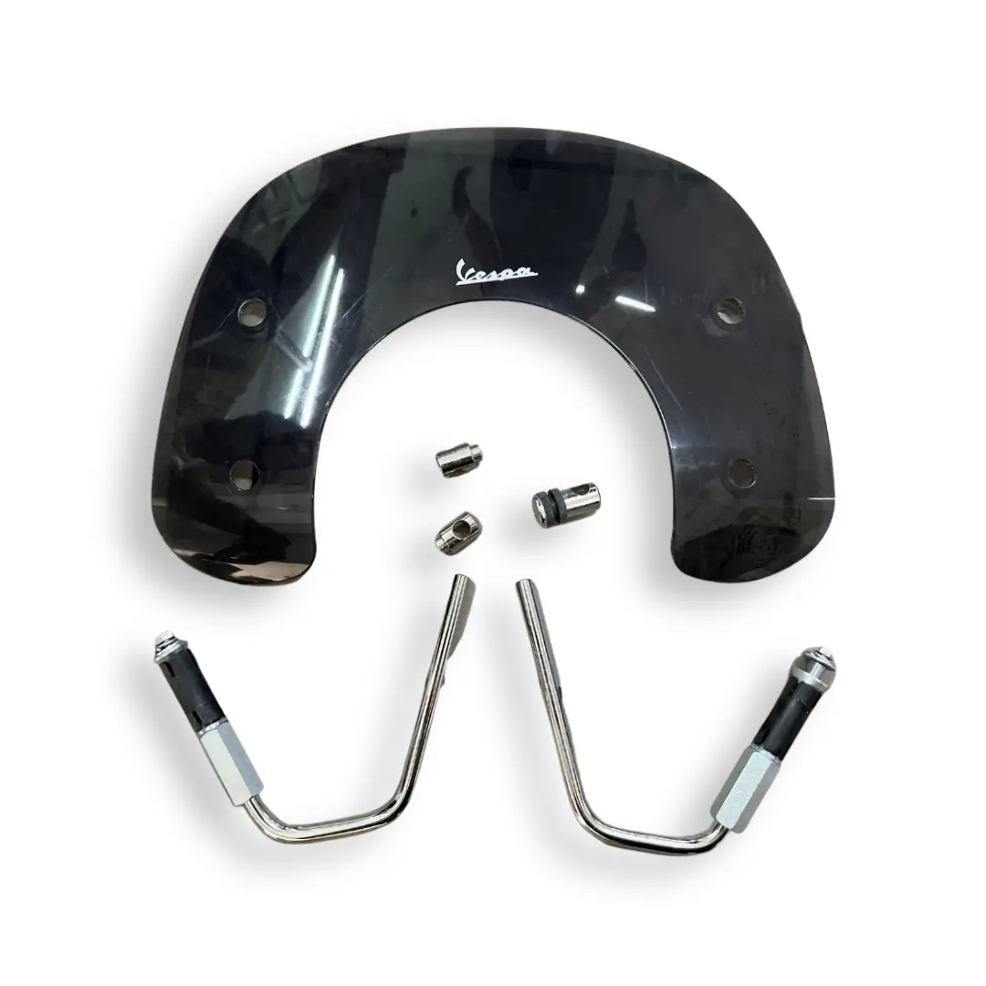 Windshield For Piaggio Vespa Vxl - Black 1