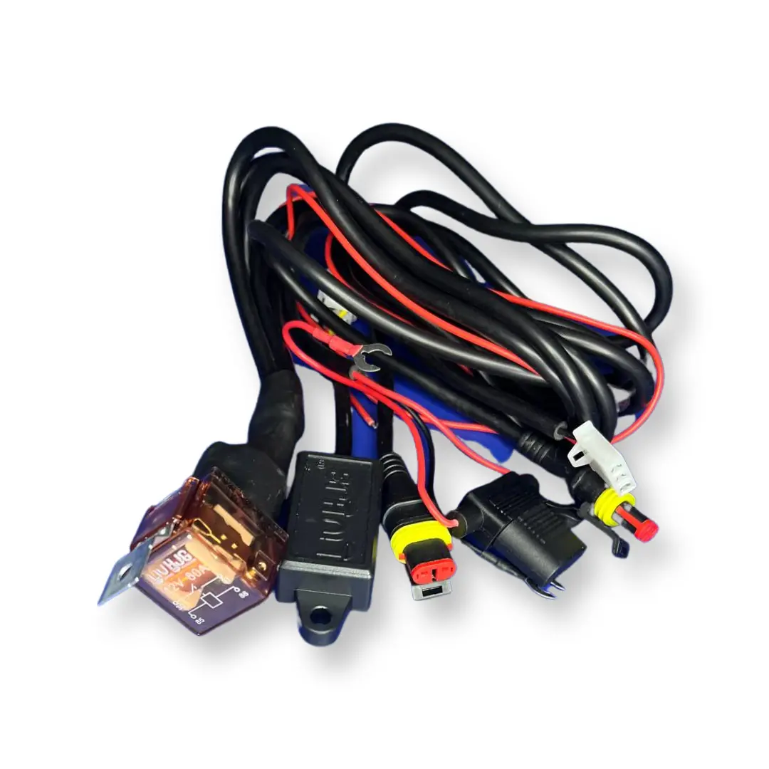 Hjg Auxilary Light Wire Harness ( Single Colour ) 1