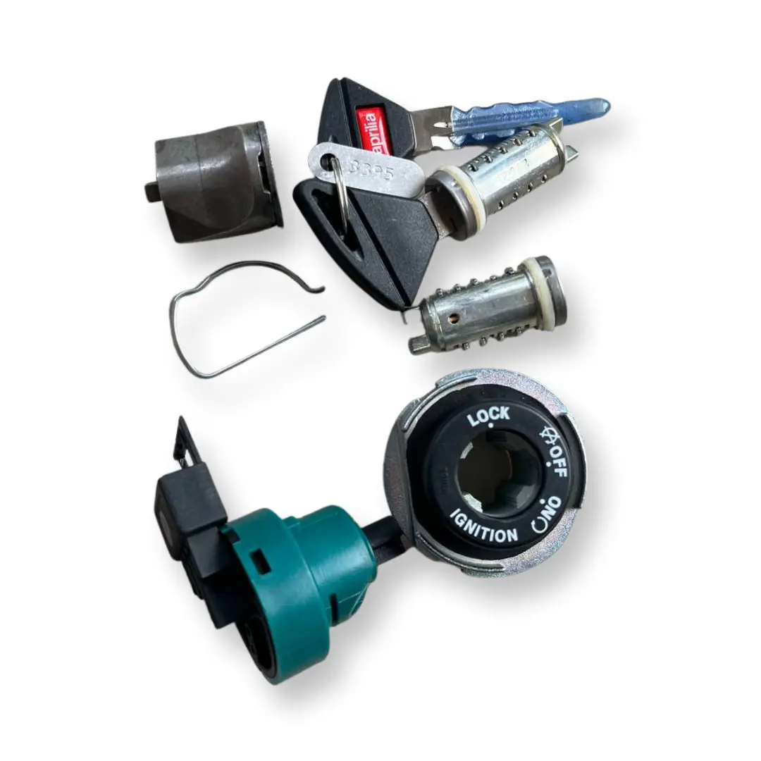 Aprilia Complete Lock Set  (Set Of 7) Compatible For Sr/Strom 125/150/160 1