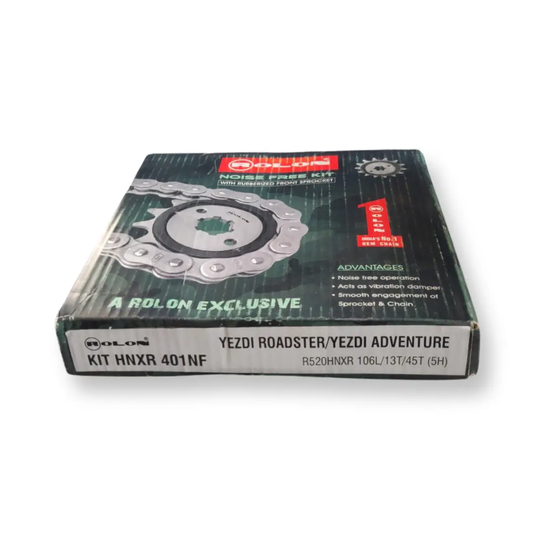 Yezdi Adventure / Roadster Rolon Chain Sprocket Normal Kit 1