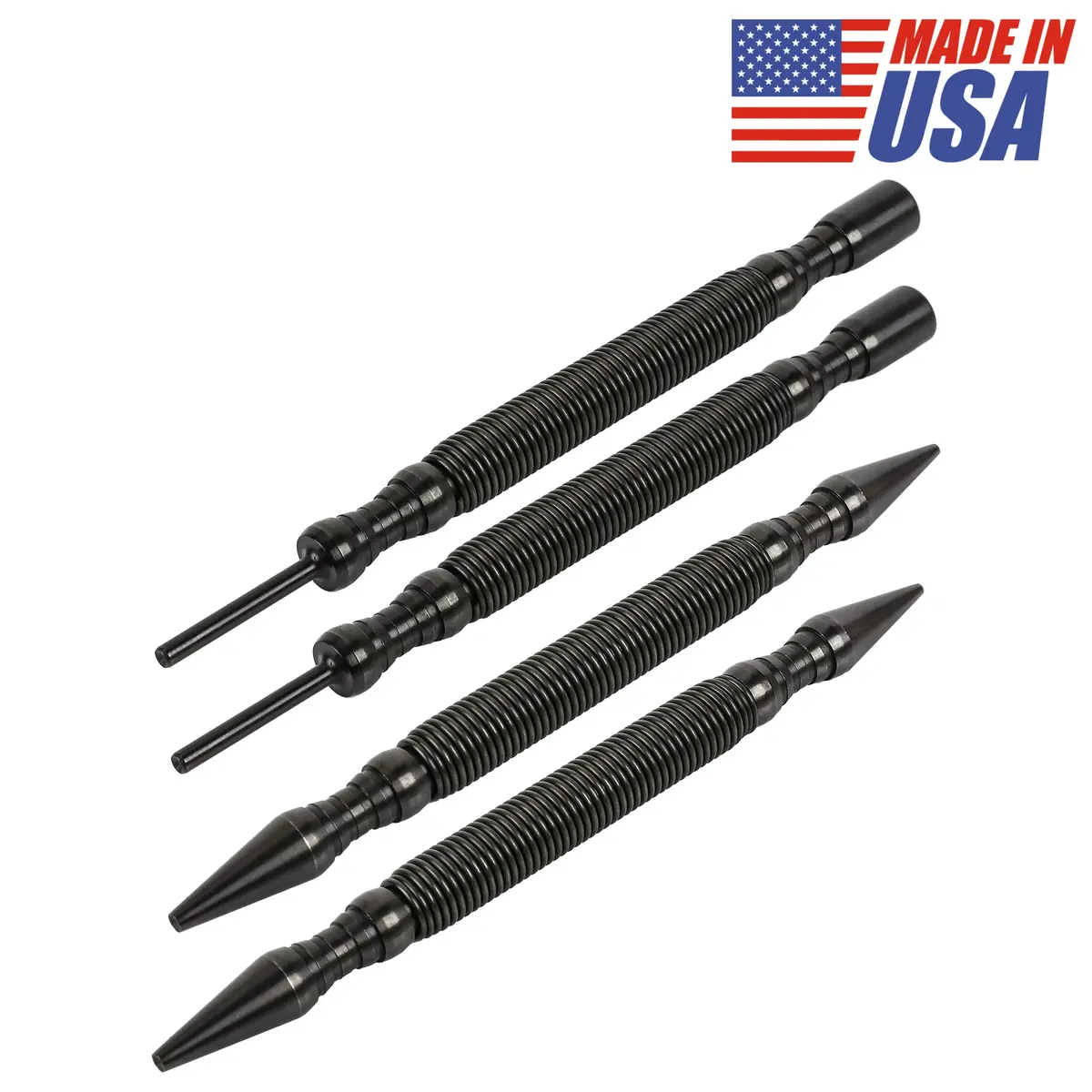 Ares 10046 - 2-Pack 2-Piece Dual Head Nail Setter & Hinge Pin Remover Punch Set 1