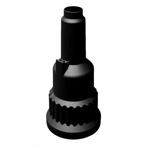 Tuff Jugs Adapter Filling Spout With Small Neck Black Part# Adap 1