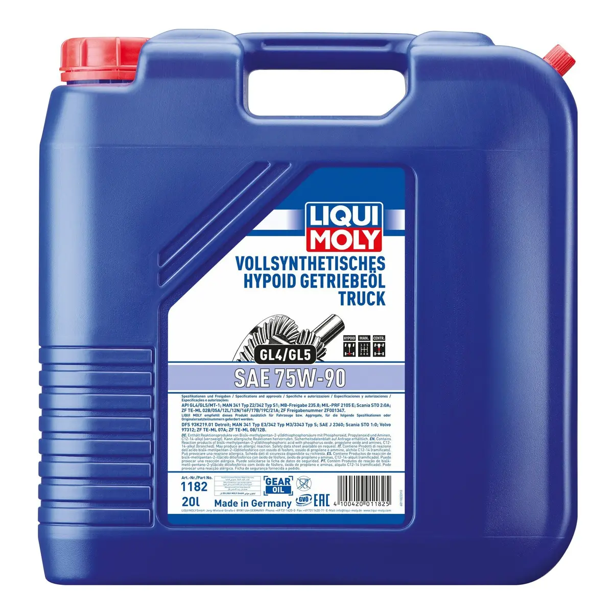Liqui Moly F. Syn Hypoid-Gear Oil Truck 75W-90 1