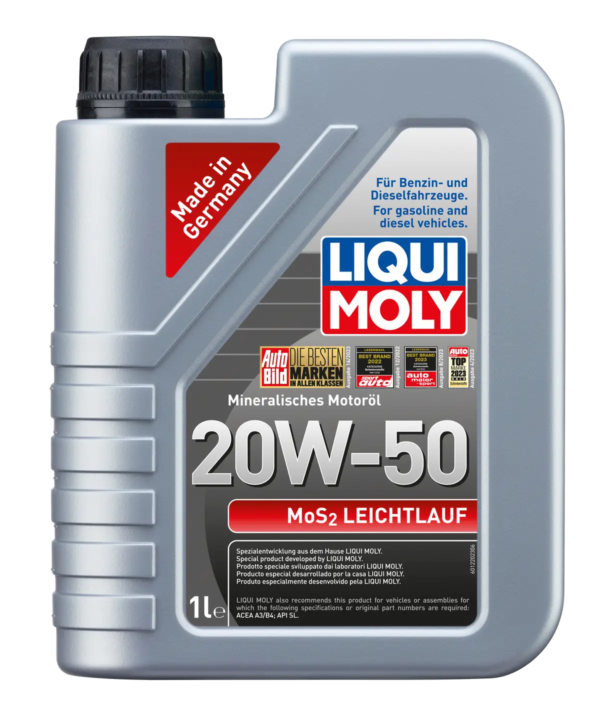 Liqui Moly Mos2 Leichtlauf 20W-50 1