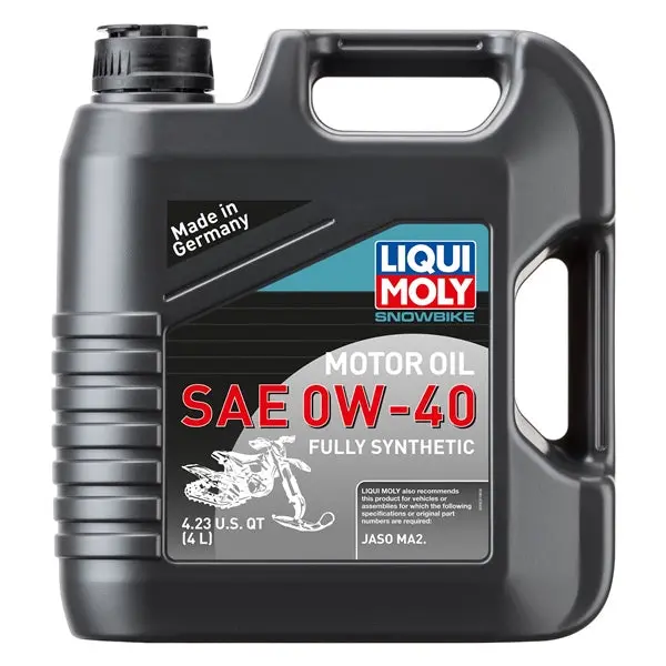 Liqui Moly Oil Synthetic Snowbike 0W40 Part# 20358 1