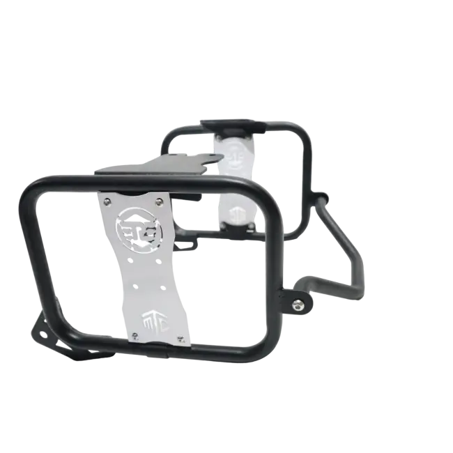 Saddle Stay (Black & White) For Hunter 350 1