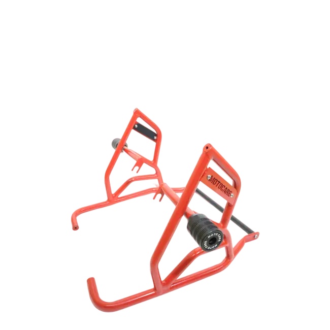 Type 2 Dual Slider Crash Guard With Plate For Himalayan - Red 1