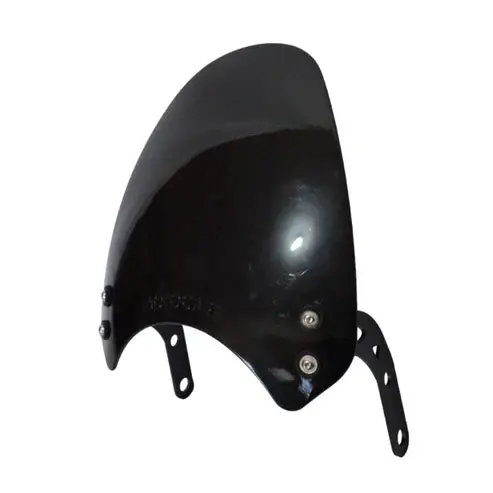 Yamaha Fz X Windshield With Clamp Set Motocare ( Visor) - Black 1
