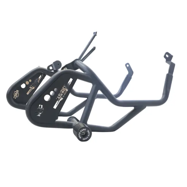 Crash Guard With Dual Sliders For Mavrick 440 1