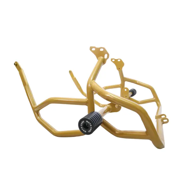 Crash Guard With Dual Sliders (Gold) For Himalayan 450 1