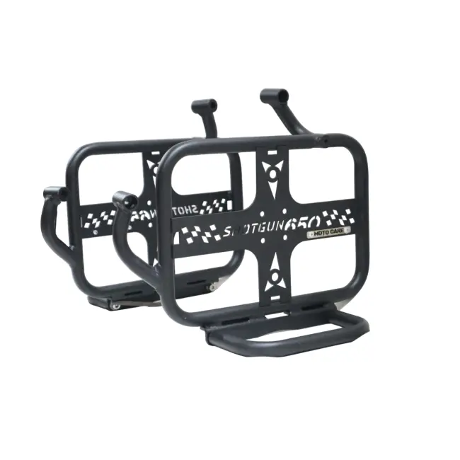 Saddle Stay With Plate With Footrest For Shotgun 650 1