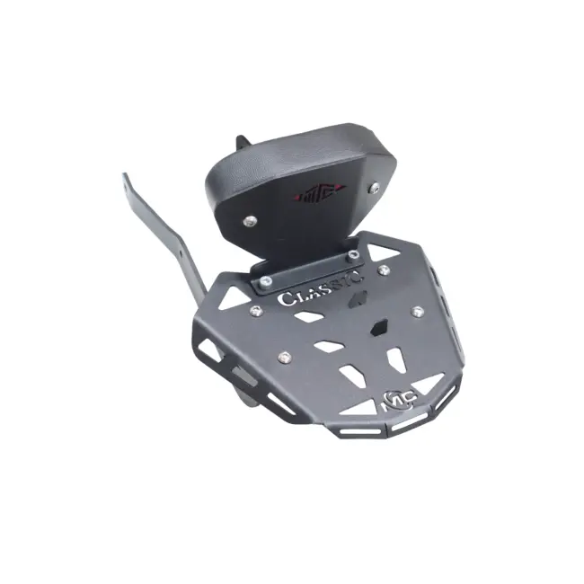 Cnc Carrier Plate With Backrest For Goan Classic 350 1