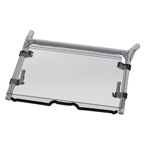 Direction 2 Tilt Windshield - Scratch Resistant Fits Honda Part# Talw 1