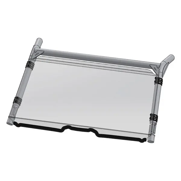 Direction 2 Full Windshield - Scratch Resistant Fits Honda Part# Talw 1
