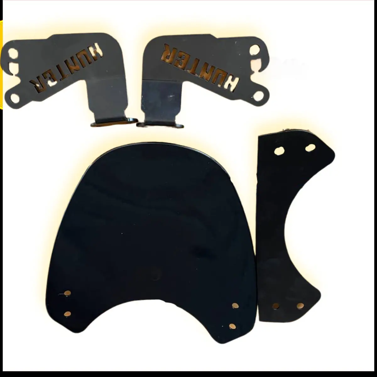 Royal Enfield Hunter 350 Flyscreen Windshield Kit 2.0 1