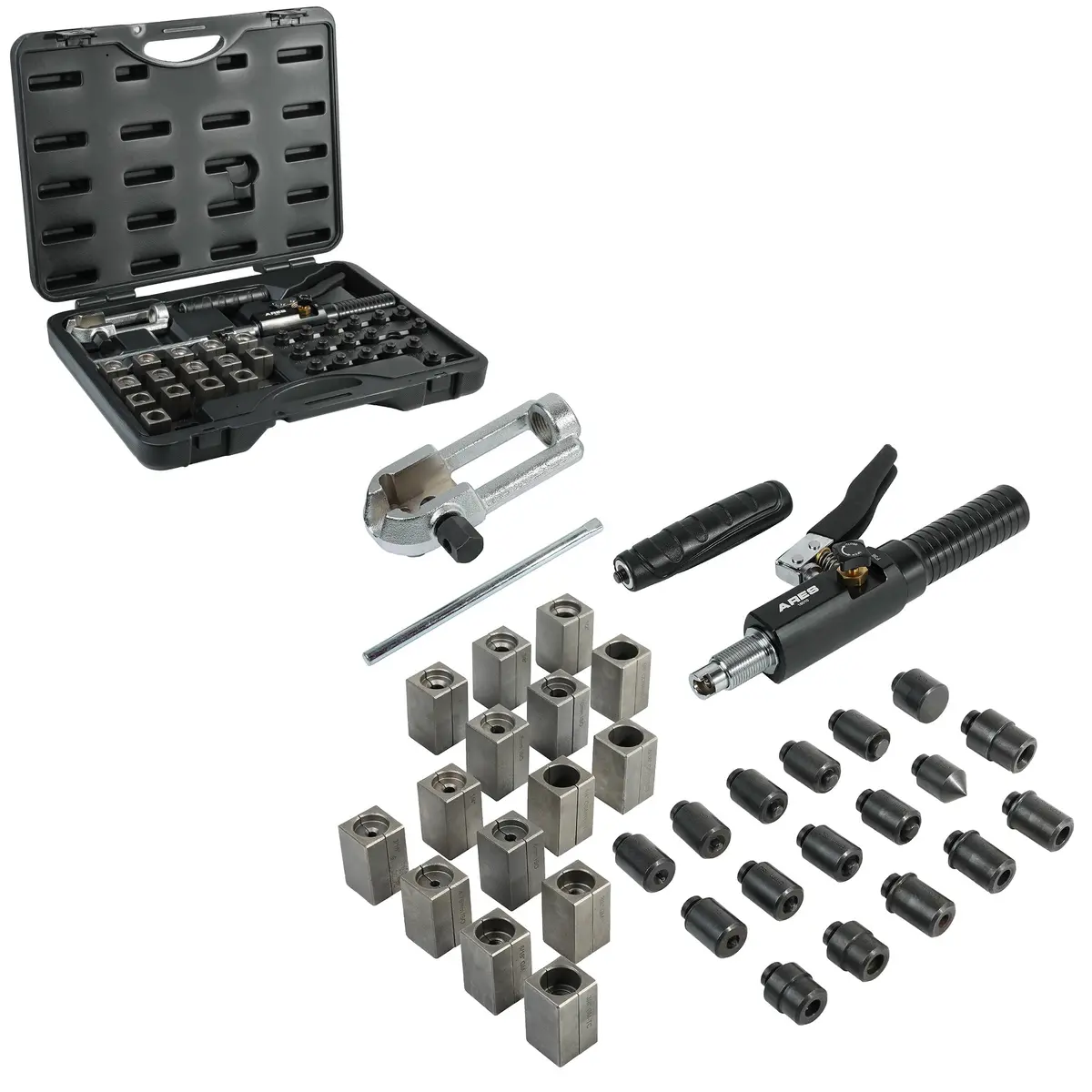 Ares 18010 - Universal Hydraulic Flaring Tool Set 1