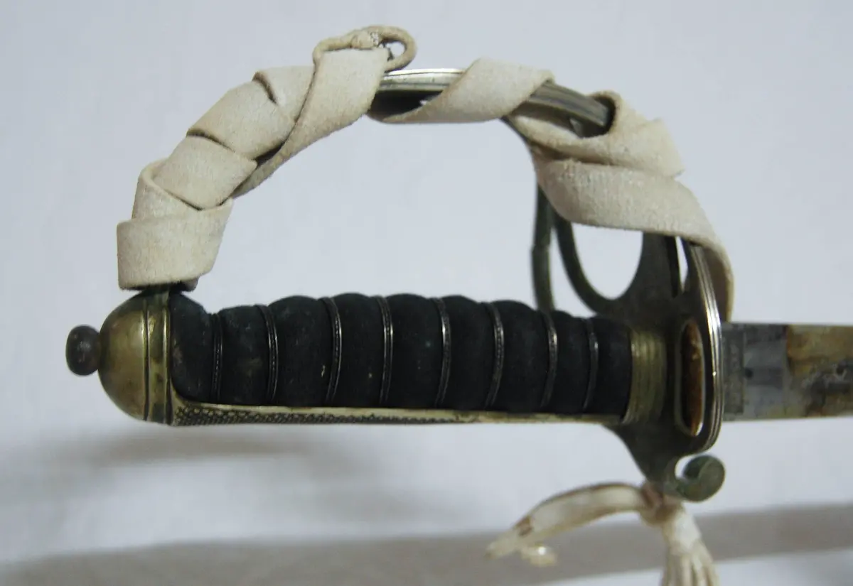 World War One Period British Royal Artillery Officer's Sword To Je Ferrario Double Mc Winner, Tank Corps 2