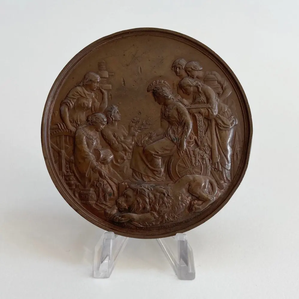 1862 London Exhibition Jurors Medal To Colonel Sir John St George Of The Royal Artillery 1