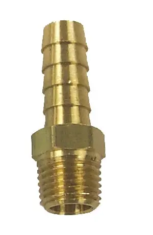 Sierra Fuel Line Hose Barb Mae Of Solid Brass Part# 18-8074 1