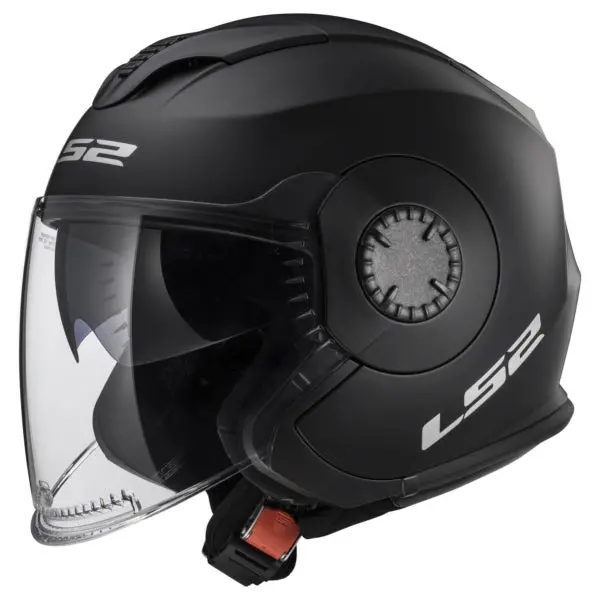 Ls2 Verso Open-Face Motorcycle Helmet - Solid Colors 1