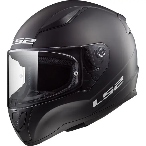 Ls2 Rapid Motorcycle Full-Face Helmet Matte Black 1