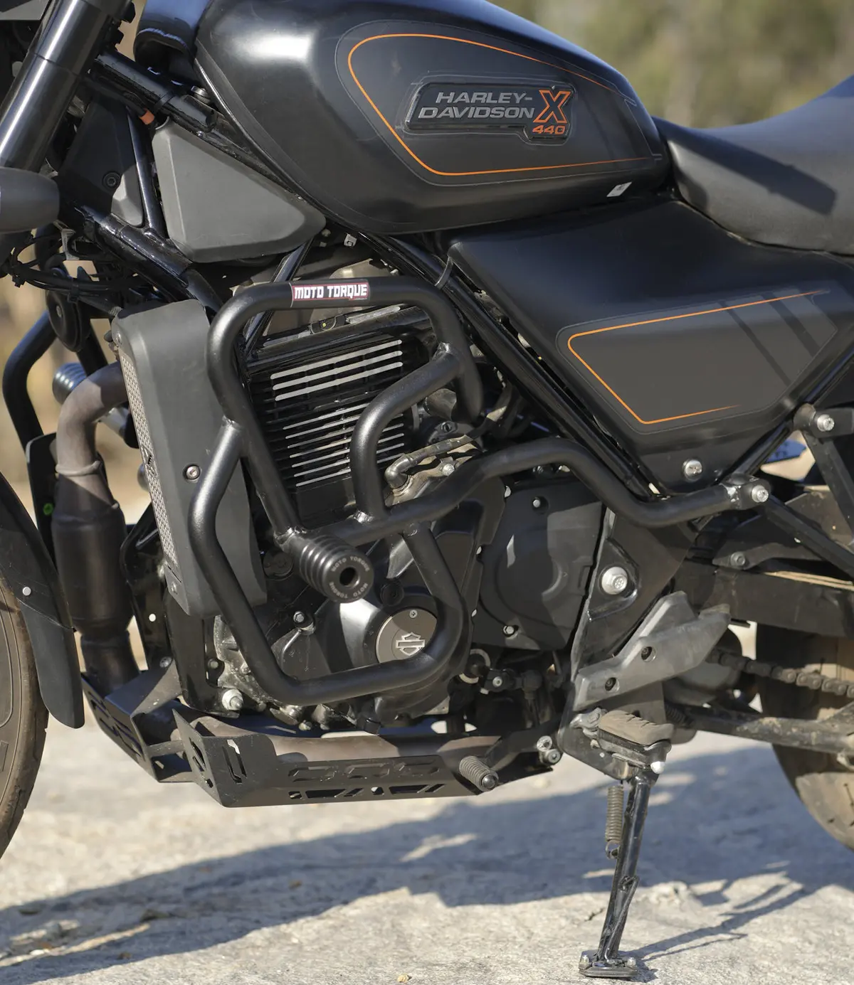 Harley 440X - Crash Guard 1