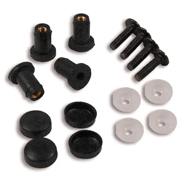 Powermadd Snowmobile Windshield Hardware Well Nut Mounting Kit Part# 14593 1
