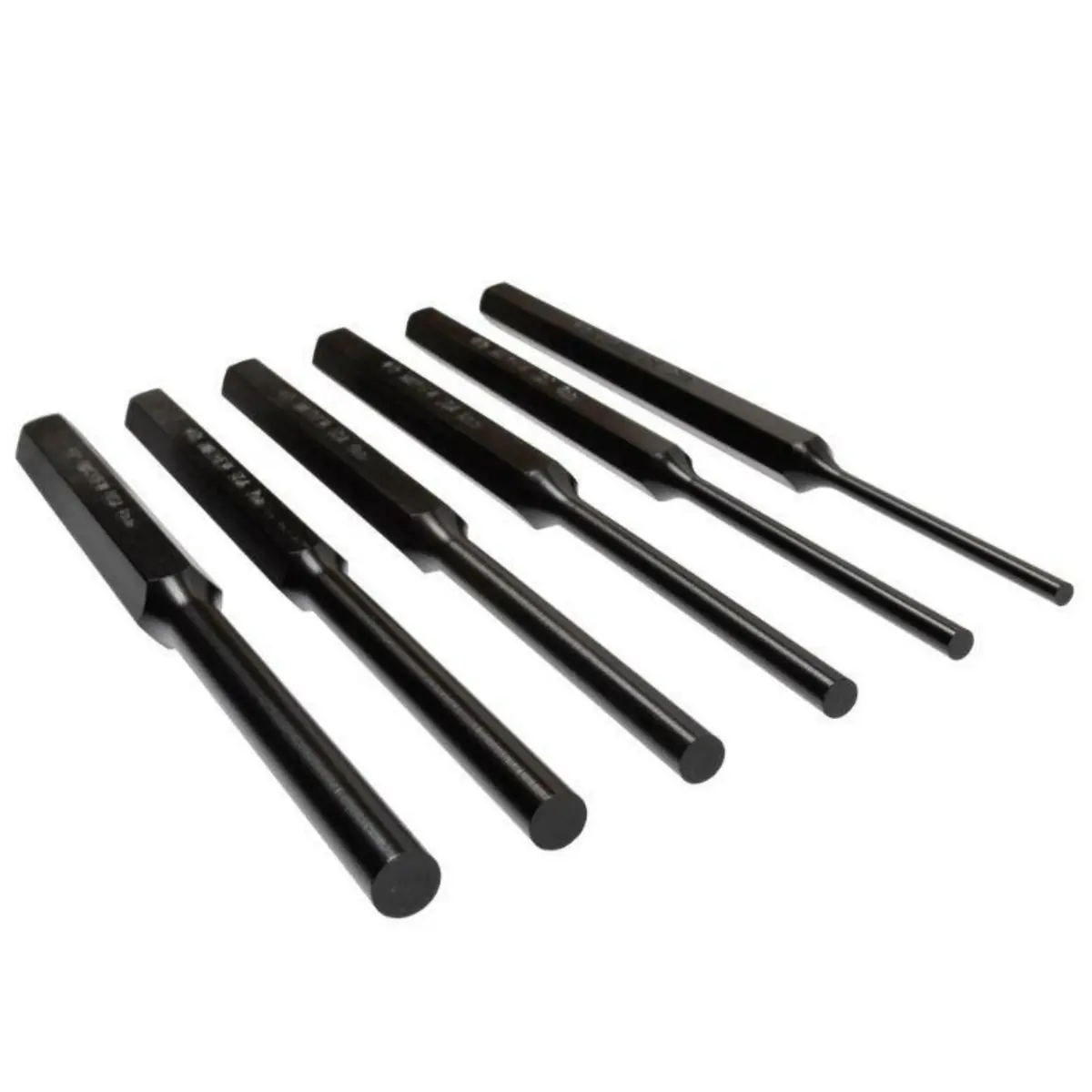 Ma62080 Ma4101k Mayhew Punch Pin Set 6 Piece Set Metric 3-8 Mm 1