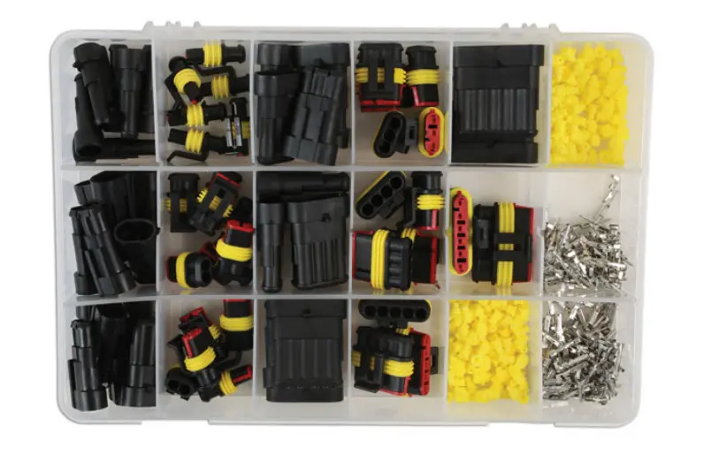 37225 Assorted Automotive Electric Supaseal Connector Kit 424Pc 1