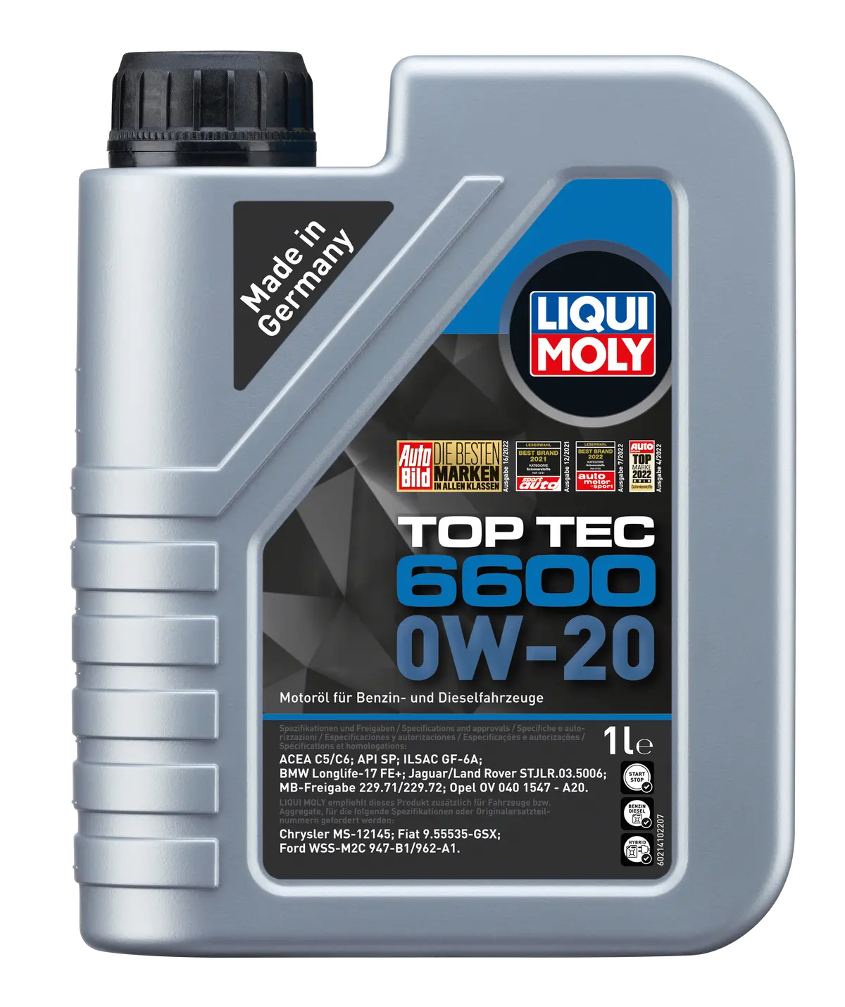 Liqui Moly Top Tec 6600 0W-20 1