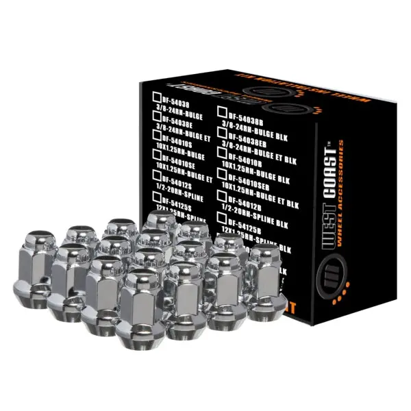 Wca Conical Lug Nut Kit (16) With Tip Closed 217306 Part# Df-54010S 1