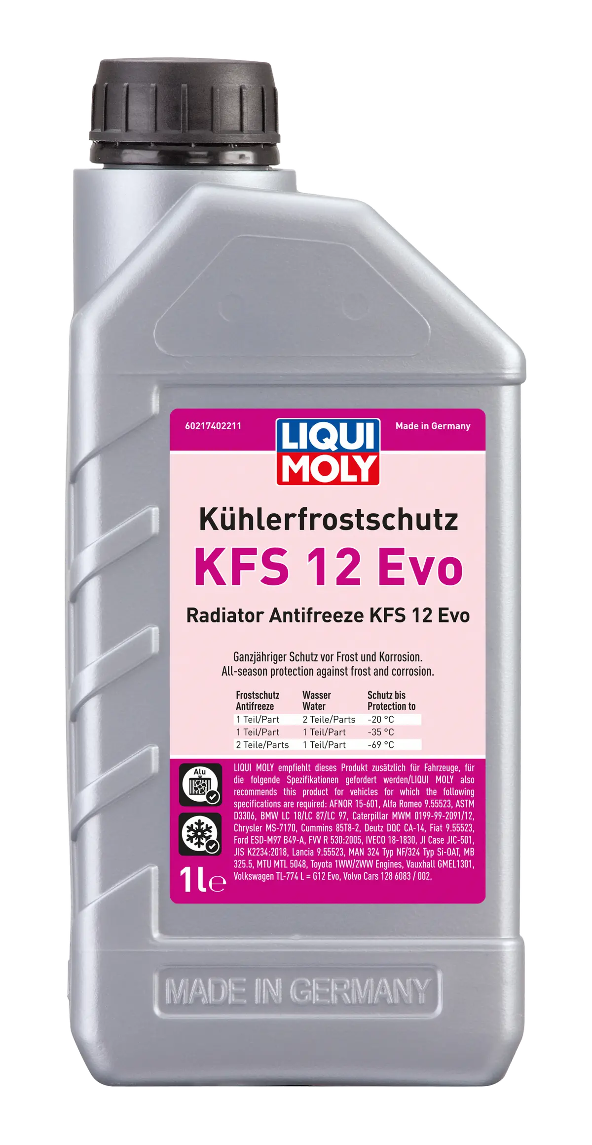 Liqui Moly Radiator Antifreeze Kfs 12 Evo 1