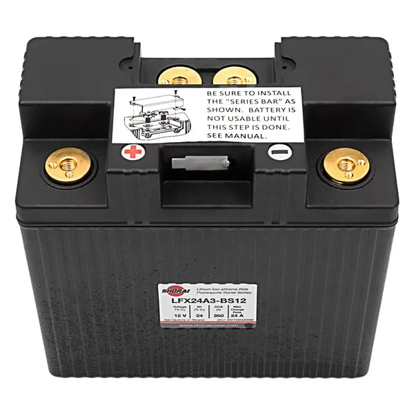 Shorai Lfx Battery Lfx24a3-Bs12 Part# Lfx24a3-Bs12 1