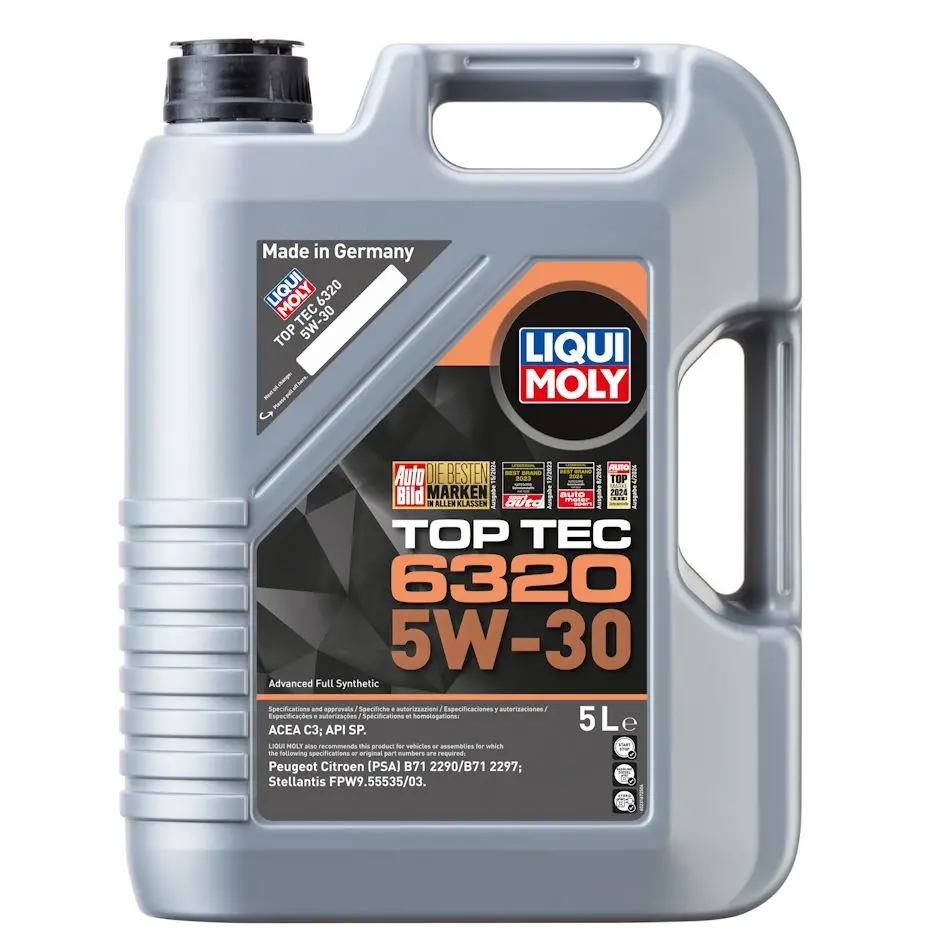 Liqui Moly Top Tec 6320 5W30 Stellantis C3 Peugeot Engine Oil 23167 2