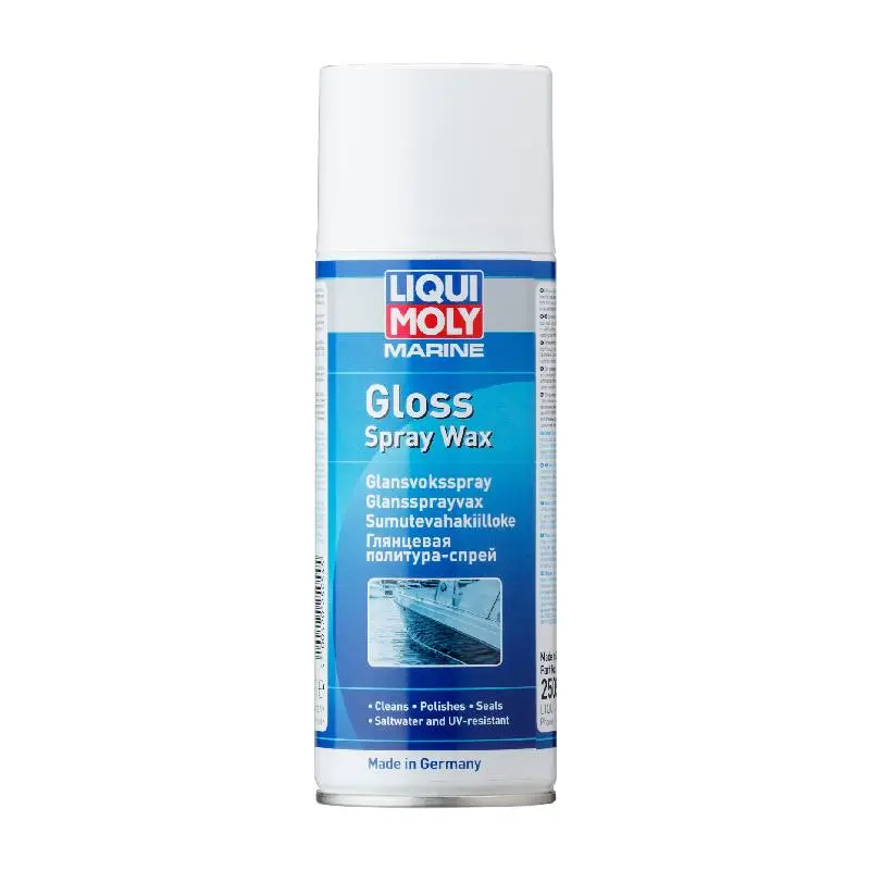 Liqui Moly 25054 Marine Gloss Spray Wax Aerosol 400Ml 1